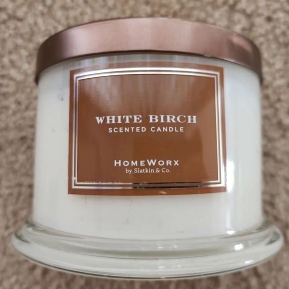 Accents Homeworx By Harry Slatkin White Birch 14 Oz Scented Candle